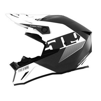 509 Altitude 2.0 Carbon Fiber Snowmobile Helmet Fidlock Vented Stormchaser