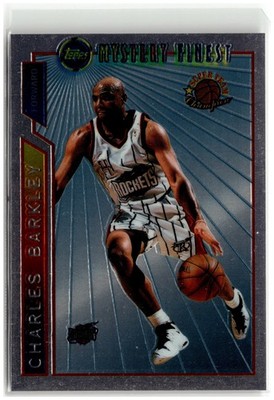 1996-97 Topps #M21 Charles Barkley Super Team Champion Mystery Finest Bordered