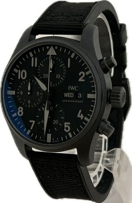 IWC Pilot's Watch Chronograph Top Gun IW388106 Auto Mens Watch Excellent++ A4903