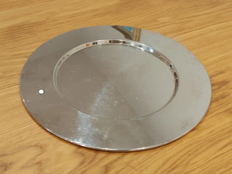 Piatto Acciaio Alessi 33cm - Immagine 4 di 4