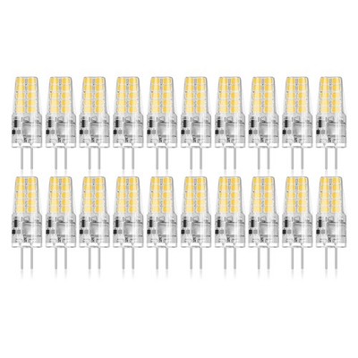 20 Pack G4 LED Bulb 2W Equivalent 30W 3000K Warm White 250 Lumens 360°Beam An...