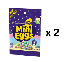 Cadbury Micro Mini Eggs, Chocolatey Candy Eggs 90 g - Pack of 2