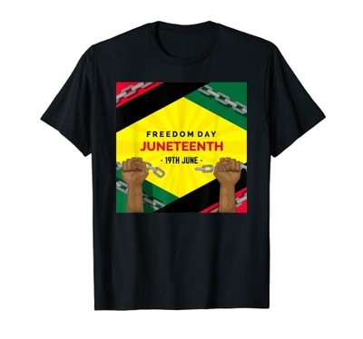 Happy United Freedom Day African American T-Shirt von JP