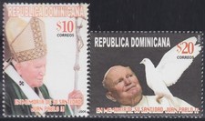 Dominican Republic 1511/12 2006 SS John Paul II MNH