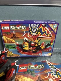 1994 LEGO 6256 Pirates: Islander Catamaran Complete + Instructions+Box