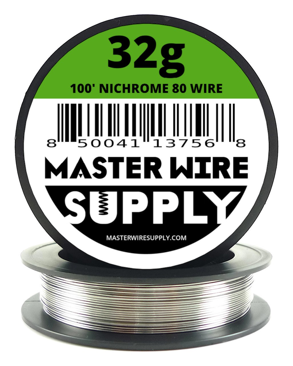 Nichrome 80 - 100ft - 32 Gauge Wire 32g - 0.20mm - 0.008in - Master Wire Supply