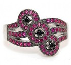 1CT Heat Treated Rubellite Tourmaline 925 Sterling Silver Ring Sz 6 MK3-7 — photo 1