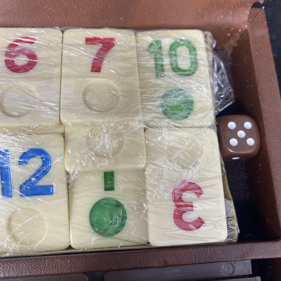 Vtg 1970s Rummy-O Rummikub Game 100% Cardinal Orig Instructions Carrying Case - Image 3 of 4