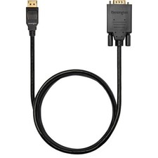 Kensington DisplayPort 1.2 M to VGA M Passive Unidirectional Cable, 6ft