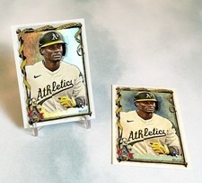 Esteury Ruiz 2023 Topps Allen & Ginter #112 Hot Box Silver Foil & Base Rookie
