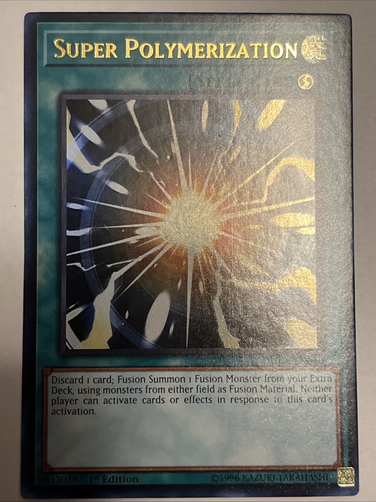 Super Polymerization DUDE-EN040 Duel Devastator 1st Edition NM