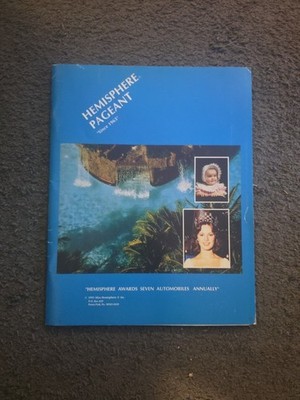 2002 Miss Hemisphere 39th + Certificate + Scholarship ~ Maria Rybczuk Little