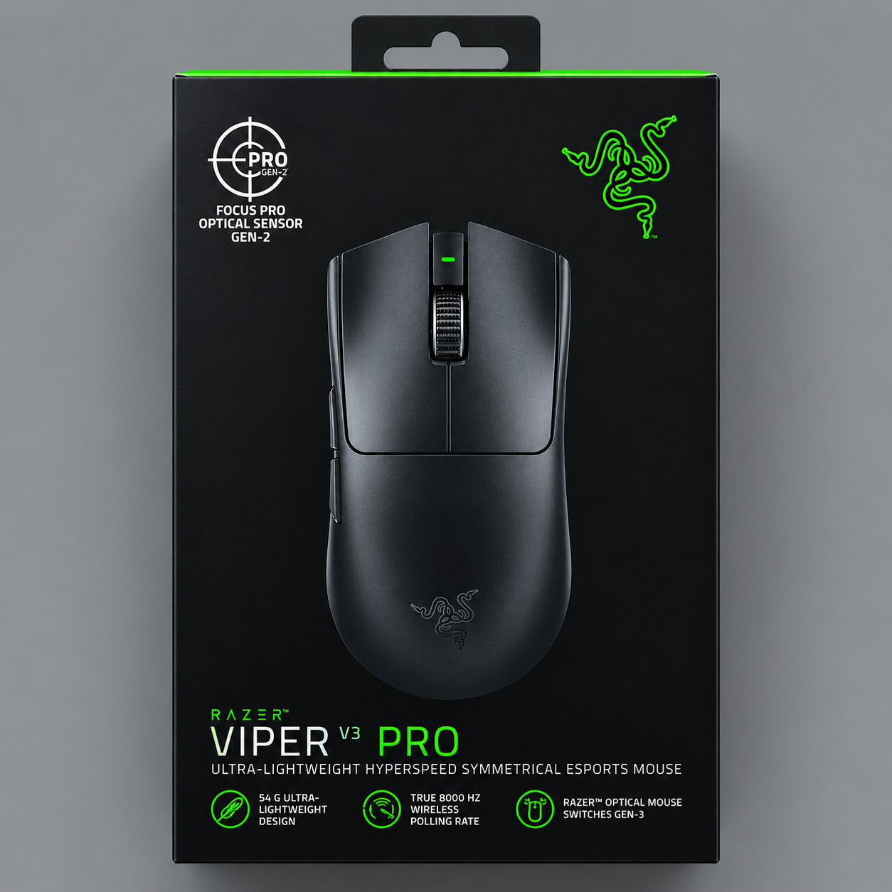 Razer Viper V3 Pro Ultra-Lightweight HyperSpeed Symmetrical ESports Gaming Mouse