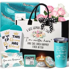 Retirement Gifts for Women 2026, Best Cool Large, Mint Green 