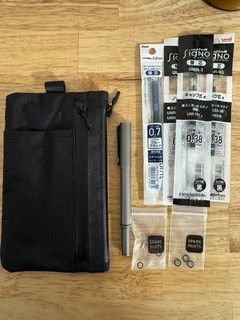 Big Idea Designs Ti Arto Titanium Pen And Alpaka Travel Wallet