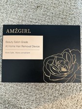 AMZGIRL At Home Hair Removal Device Black Orange Corded Electric With Sunglasses