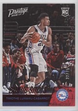 2016 Panini Prestige Rookies Bonus Shots Red 22/75 Timothe Luwawu-Cabarrot 00q0