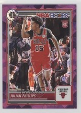 2023 Panini NBA Hoops Premium Stock Purple Ice Prizm /149 Julian Phillips 1c49