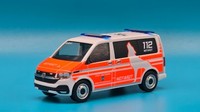VW T6.1 NEF Notarzt *Feuerwehr Wolfsburg*(D) Herpa 096928 OVP 1:87(H0)