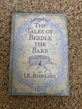 First Printing! Tales Of Beedle The Bard By JK Rowling Bloomsbury Benefits Lumos