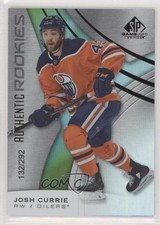 2019 Upper Deck SP Game Used Authentic Rookies Rainbow /292 Josh Currie #173 1k9