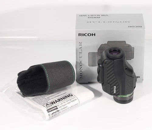 Ricoh Pentax VM 6x21 WP Monocular Viewfinder Display Model w/ Box & Case