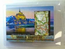 2018 Goodwin Champions World Traveler Map Relics Mont St Michel France #WT-102