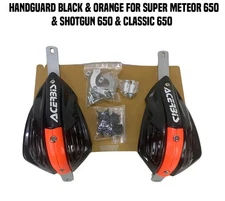 HANDGUARD KIT ORANGE FIT FOR R.E SUPER METEOR 650 & SHOTGUN 650 & CLASSIC 650