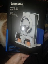 cooling fan for a playstation 5 with controller charging deck