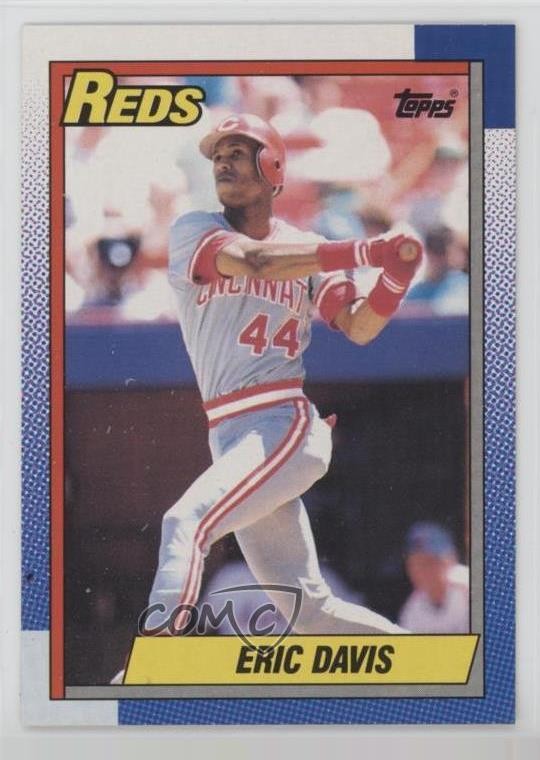 1990 O-Pee-Chee Eric Davis #260 0a2