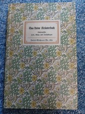 Das kleine Kräuterbuch, Insel-Bücherei Nr. ...