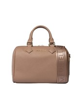 Borsa a Spalla Deep Bag Donna Poliuretano Saffiano - Marc Ellis Caffè UNICA