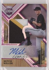 2018 Panini Elite Extra Edition Purple 24/25 Mitch Keller #FTSA-MK Auto hg6