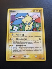 POKEMON TCG MINUN 4/17 POP SERIES 3 COSMO HOLO!! on eBay