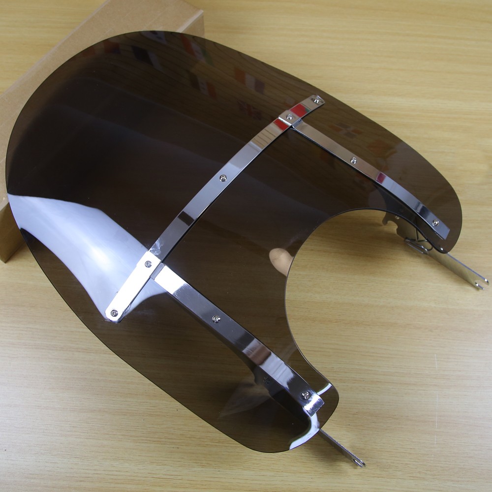 Chrome Windshield Windscreen Bracket Fit For Harley Road King FLHRI FLHR 94-2025