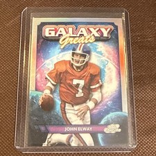 2024 Topps Cosmic Chrome John Elway Galaxy Greats Refractor 🔥💎🔥 Broncos