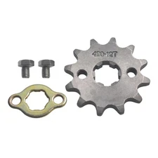 12T Teeth 17mm 420 Chain Front Sprocket Fits Pit Trail Quad Dirt Bike ATV Buggy
