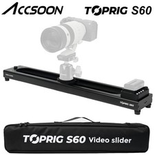 Accsoon TOPRIG S60 24 inch Motorized Camera Slider Rail Time-Lapse APP Control