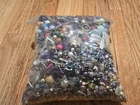 Vintage Large Costume Jewelry Lot 7.5 lbs Mixed Beads & Scrap. Repair & Parts
