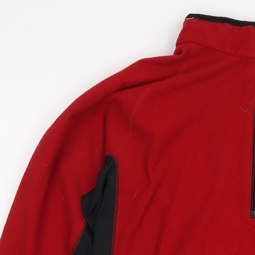 Roter ALS Pullover Sweatshirt für Herren, Large, Reißverschluss, Fleece - Bild 10 von 12