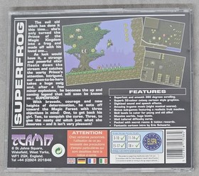 Superfrog Commodore Amiga CD 32