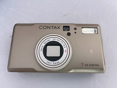 Contax TVS Digital 5MP Camera CARL ZEISS Sonnar Zoom case Photographers Estate