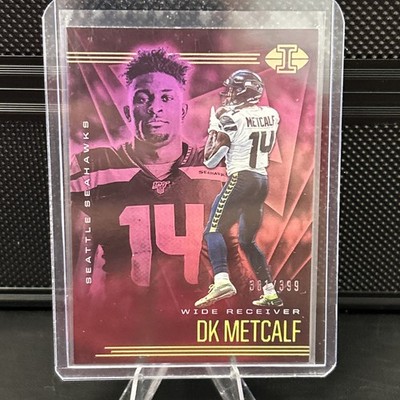 D.K. METCALF 2020 ILLUSIONS BRONZE  /399 SEATTLE SEAHAWKS OLE MISS REBELS #92