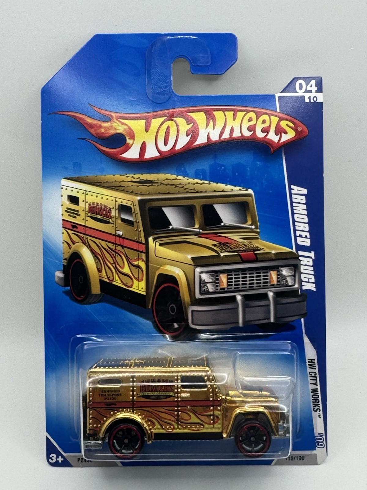 Hot Wheels HW City Works Armored Truck - 1:64 Diecast Car