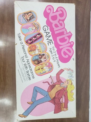 Vintage Barbie 1980s Board Game Whitman 4761-21 USA
