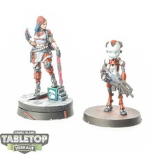 Infinity - NOMADS: Zoe e Pi-Well - dipinto