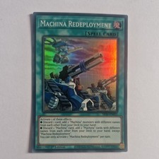 1x MACHINA REDEPLOYMENT - SR10-EN023 - SUPER RARE - 1st Edition Mint/NM Yu-Gi-Oh