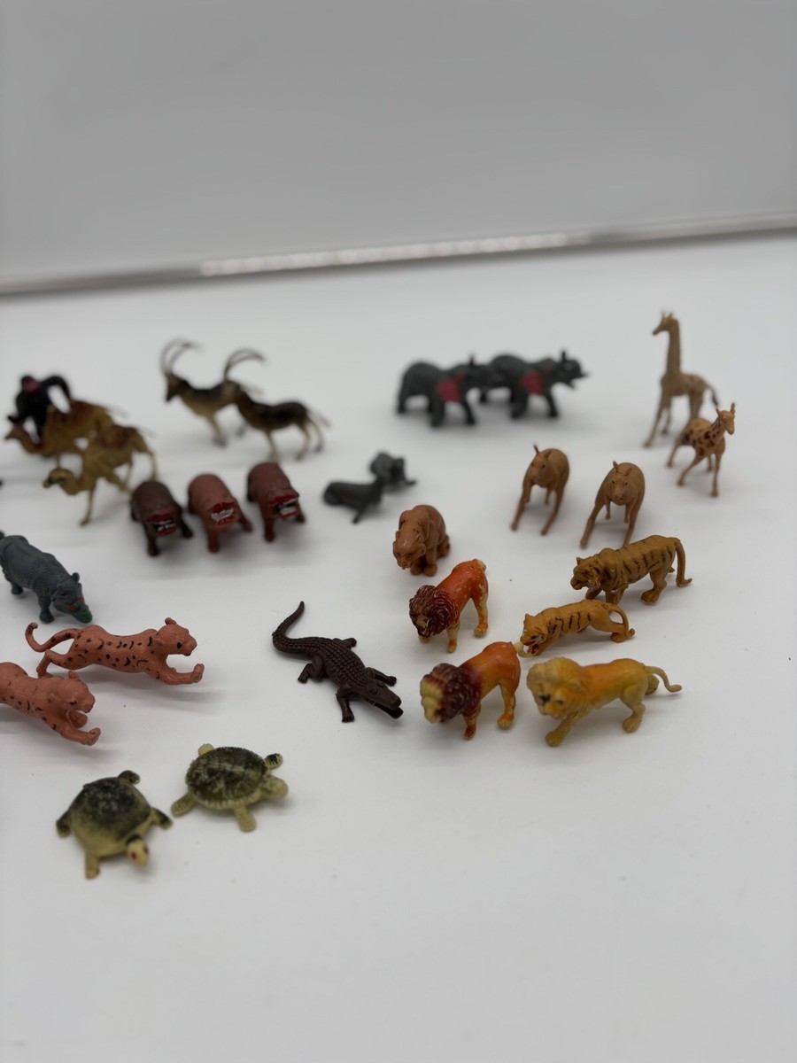 Vintage 42 Arco Noah's Ark Plastic Animals Only 70s Toys Hong Kong