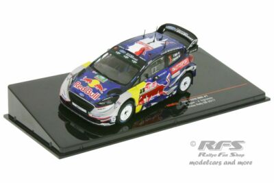Ford Fiesta WRC 17  Rallye Wales 2017  Sebastien Ogier - 1:43 IXO RAM 655