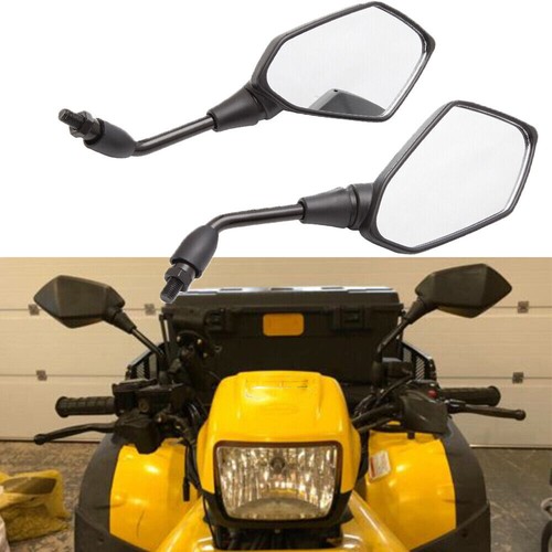 Motorcycle Rear View Side Mirrors For Can-Am Ryker 600 900 ATV UTV Am Outlander - Picture 10 of 11